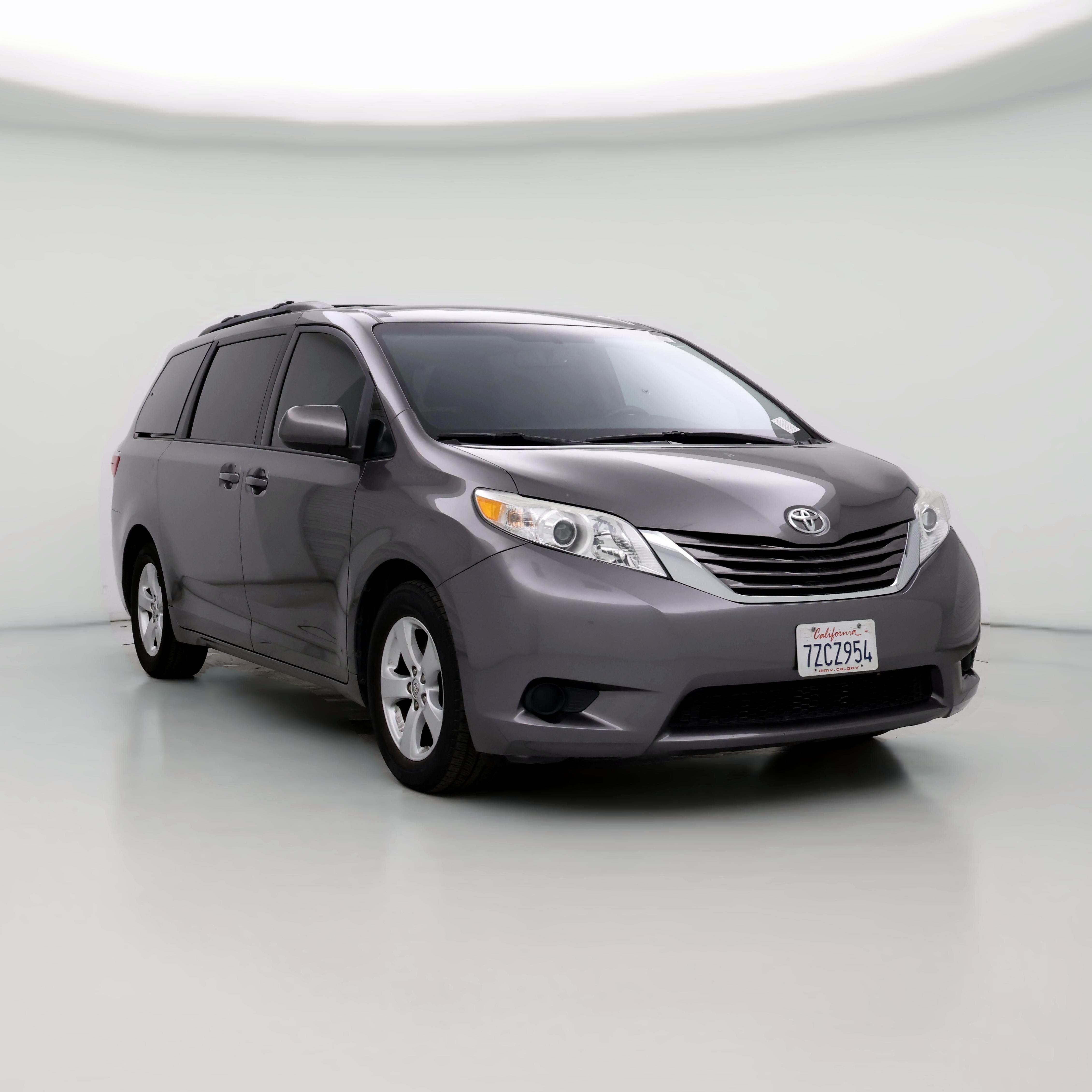 2016 toyota deals sienna hitch