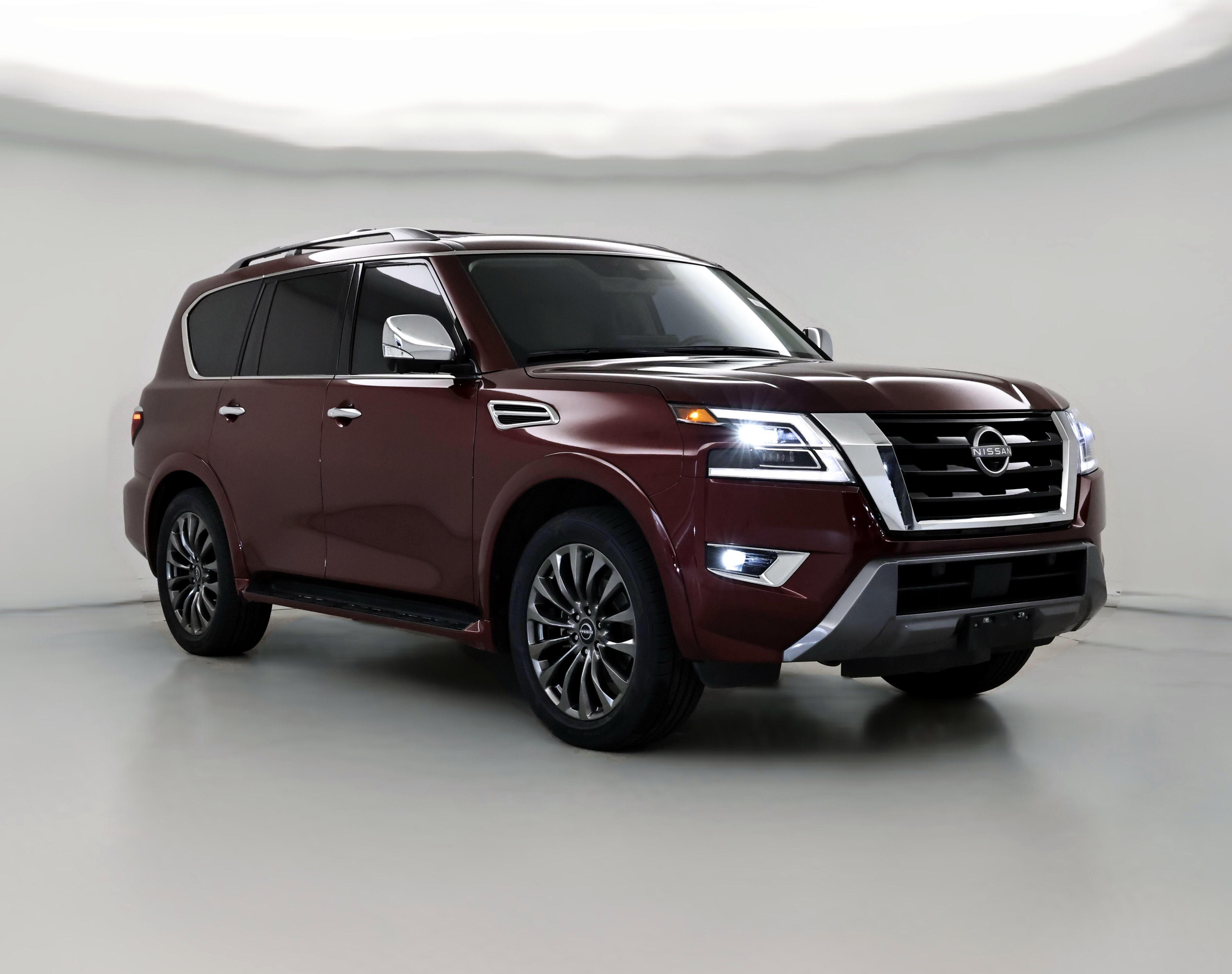 Used Nissan Armada Red Exterior for Sale