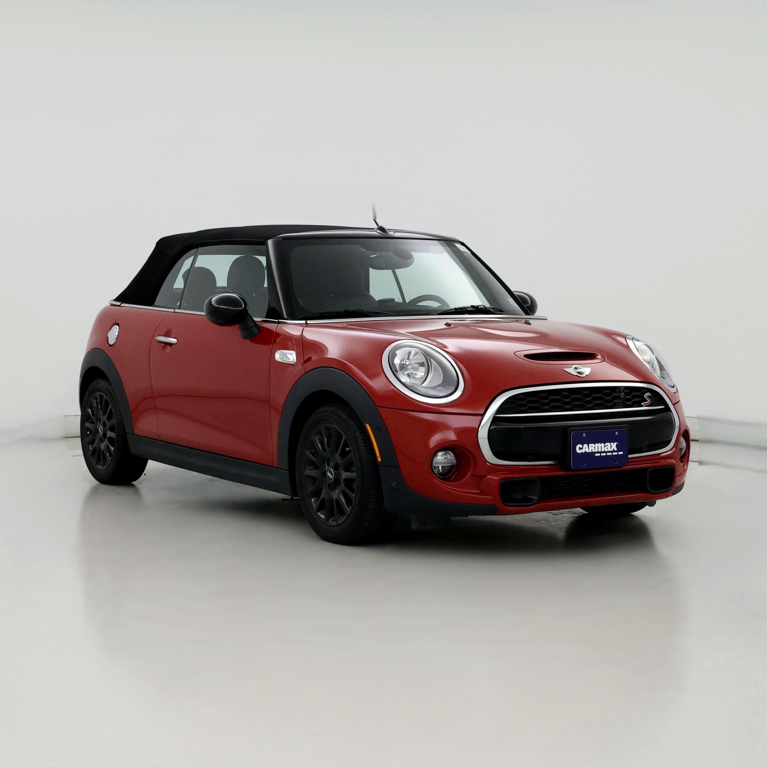 Red mini cooper convertible deals for sale