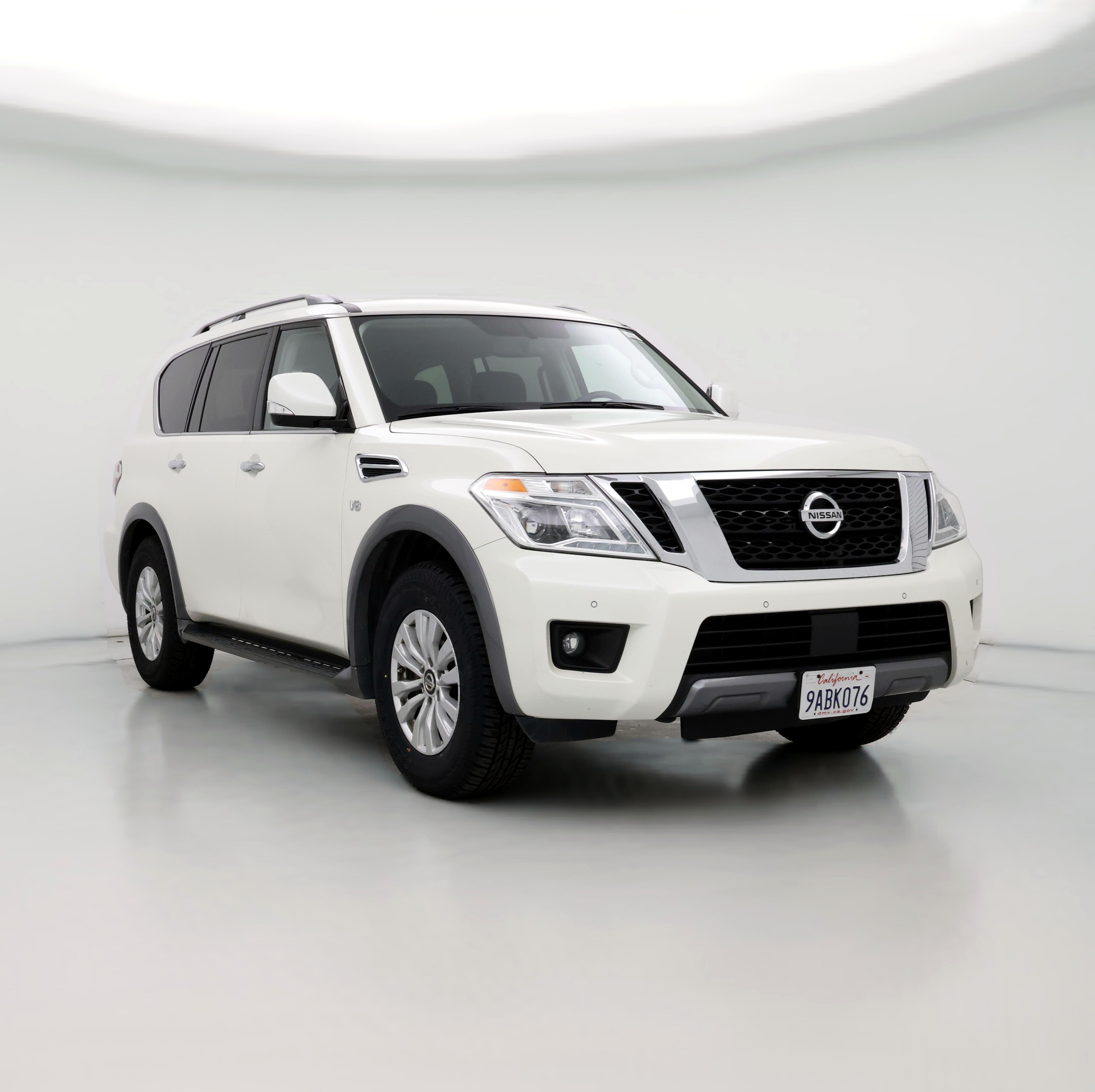 Used Nissan Armada White Exterior for Sale