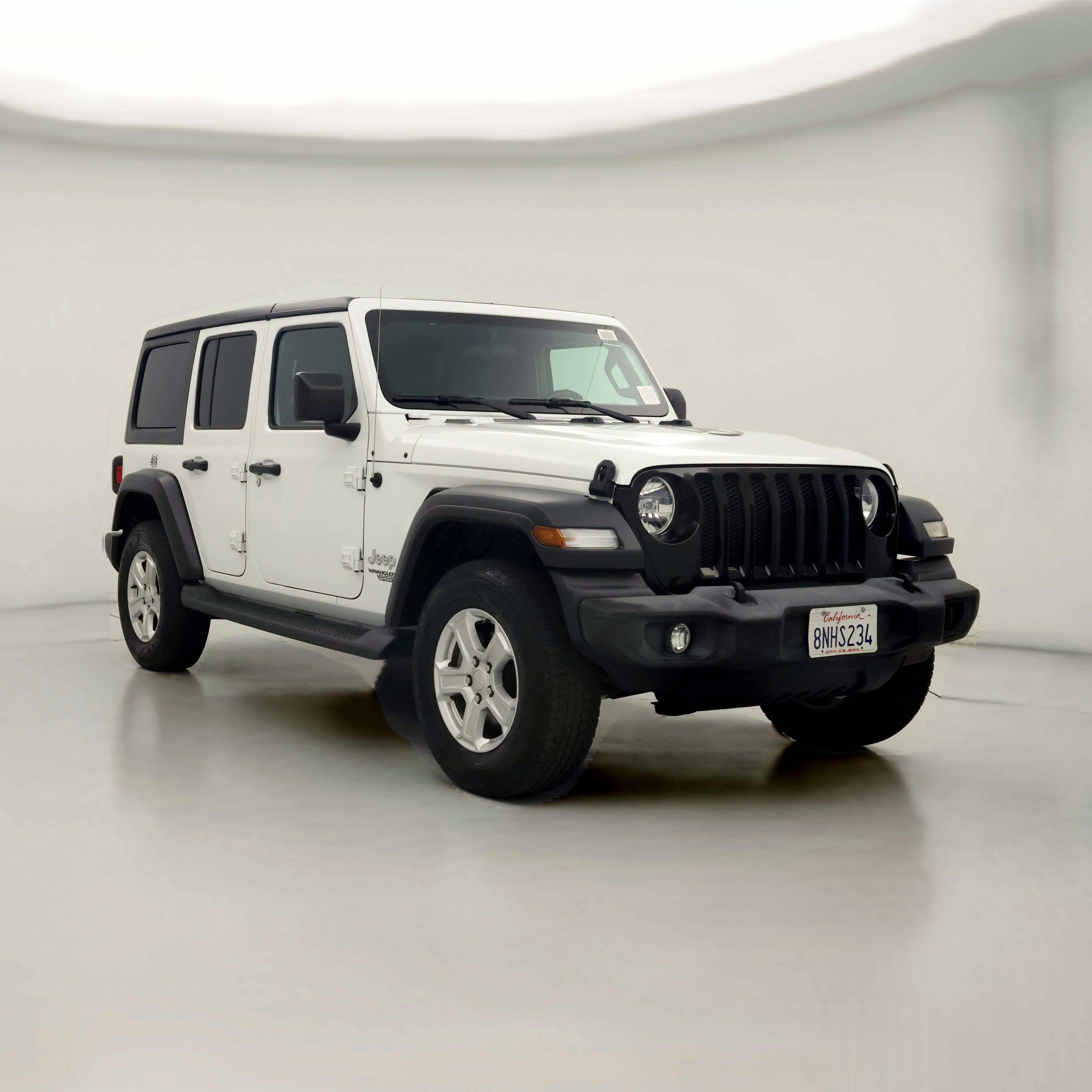 White jeep best sale wrangler 2019