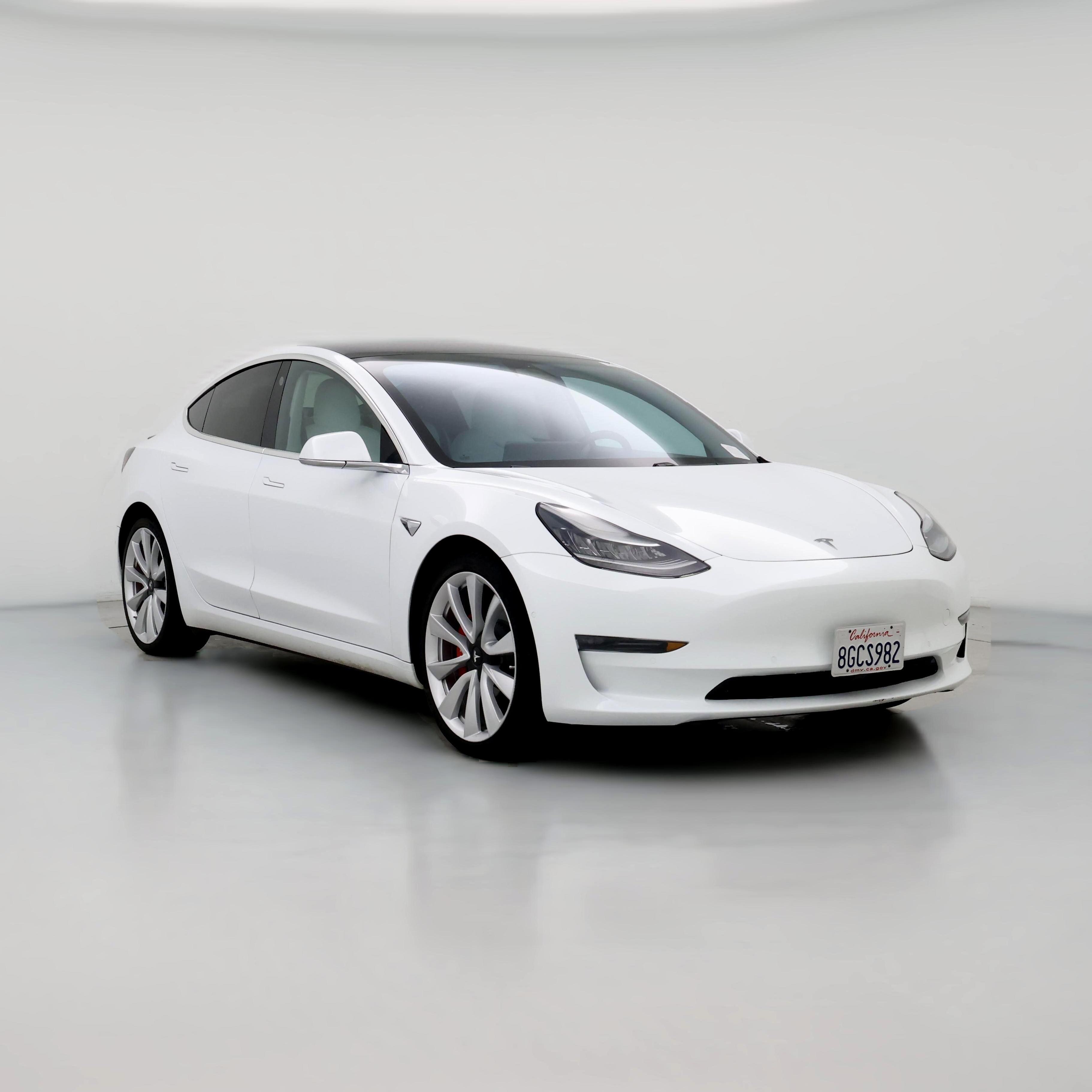 White model deals 3 tesla