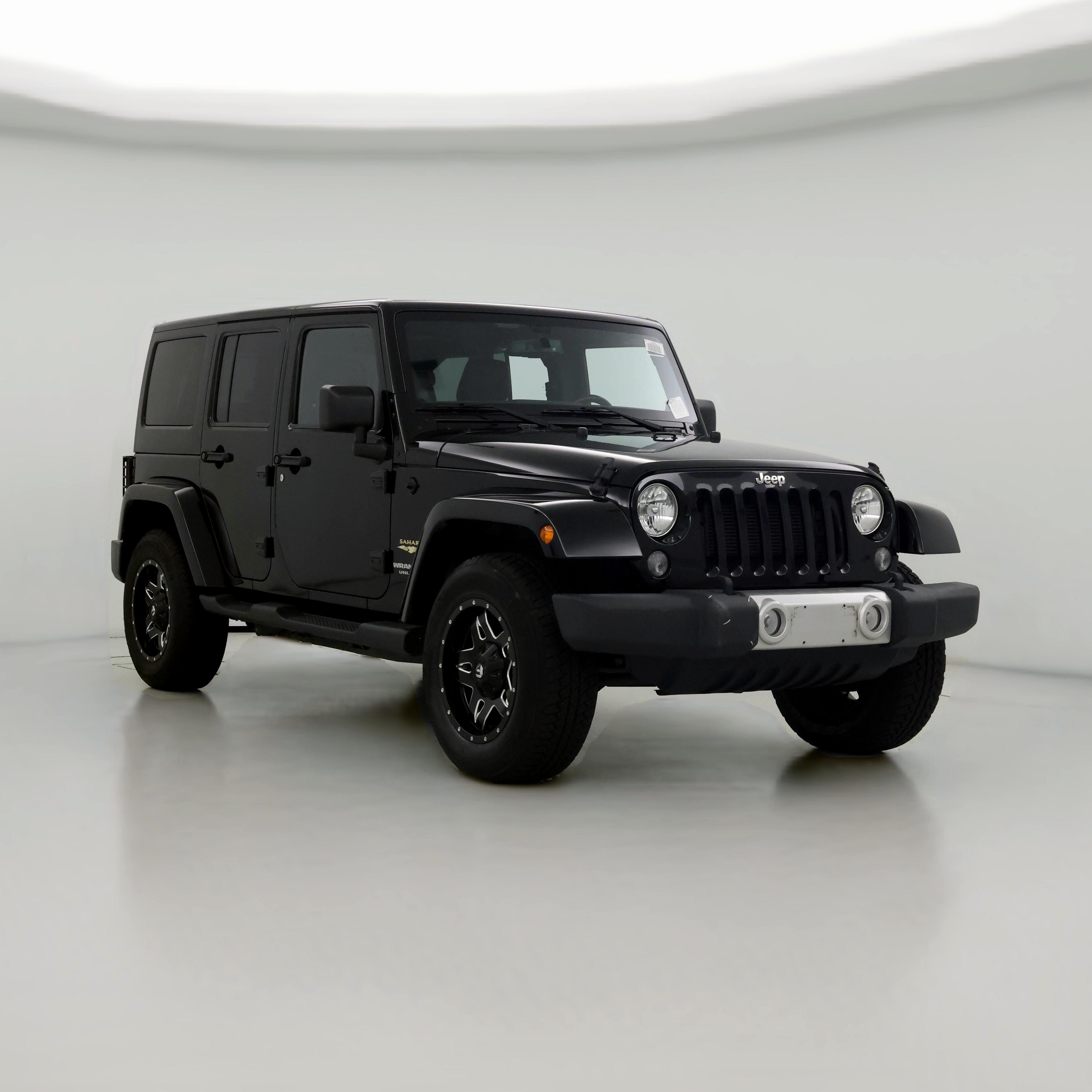 Used jeep wrangler hot sale unlimited near me