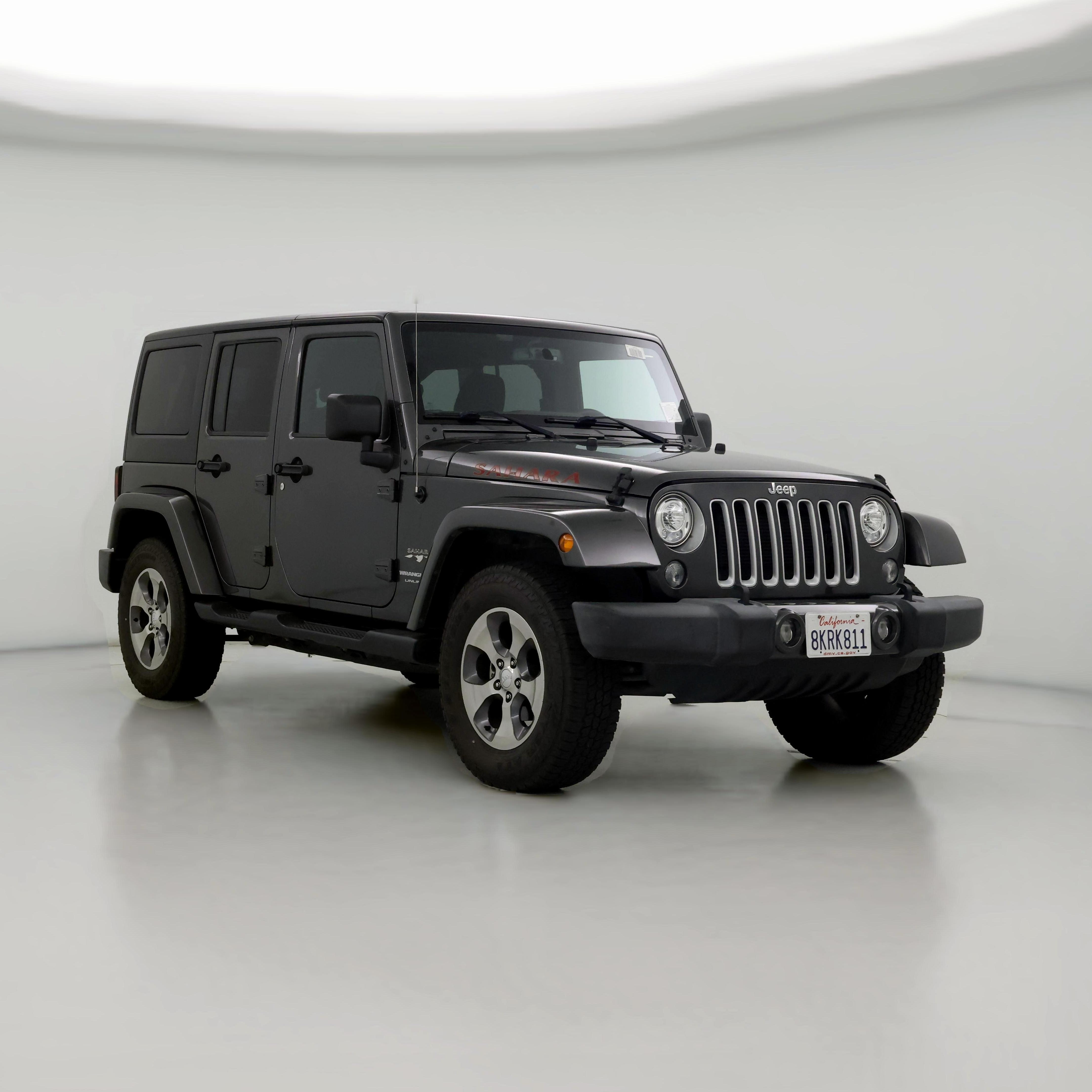 Used jeep sales wrangler sahara