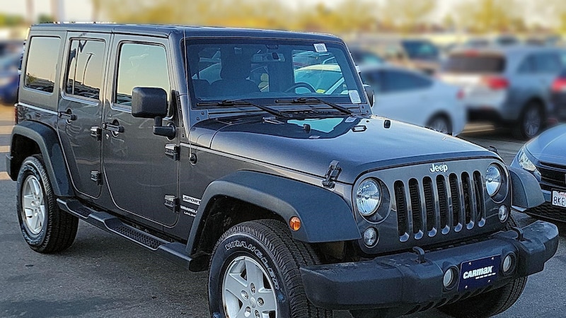 2018 Jeep Wrangler Unlimited Sport S Hero Image