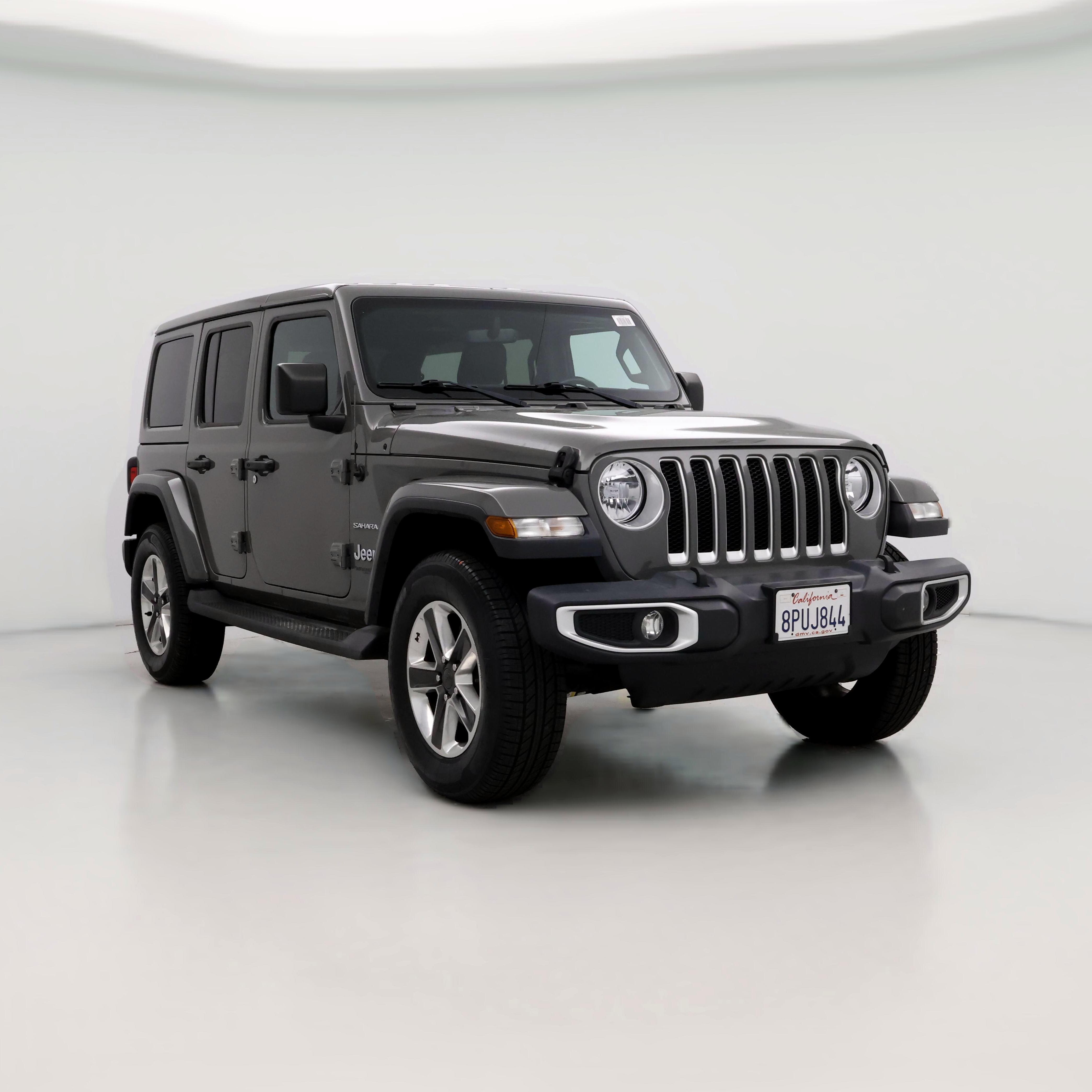 Used jeep wrangler sahara sales for sale