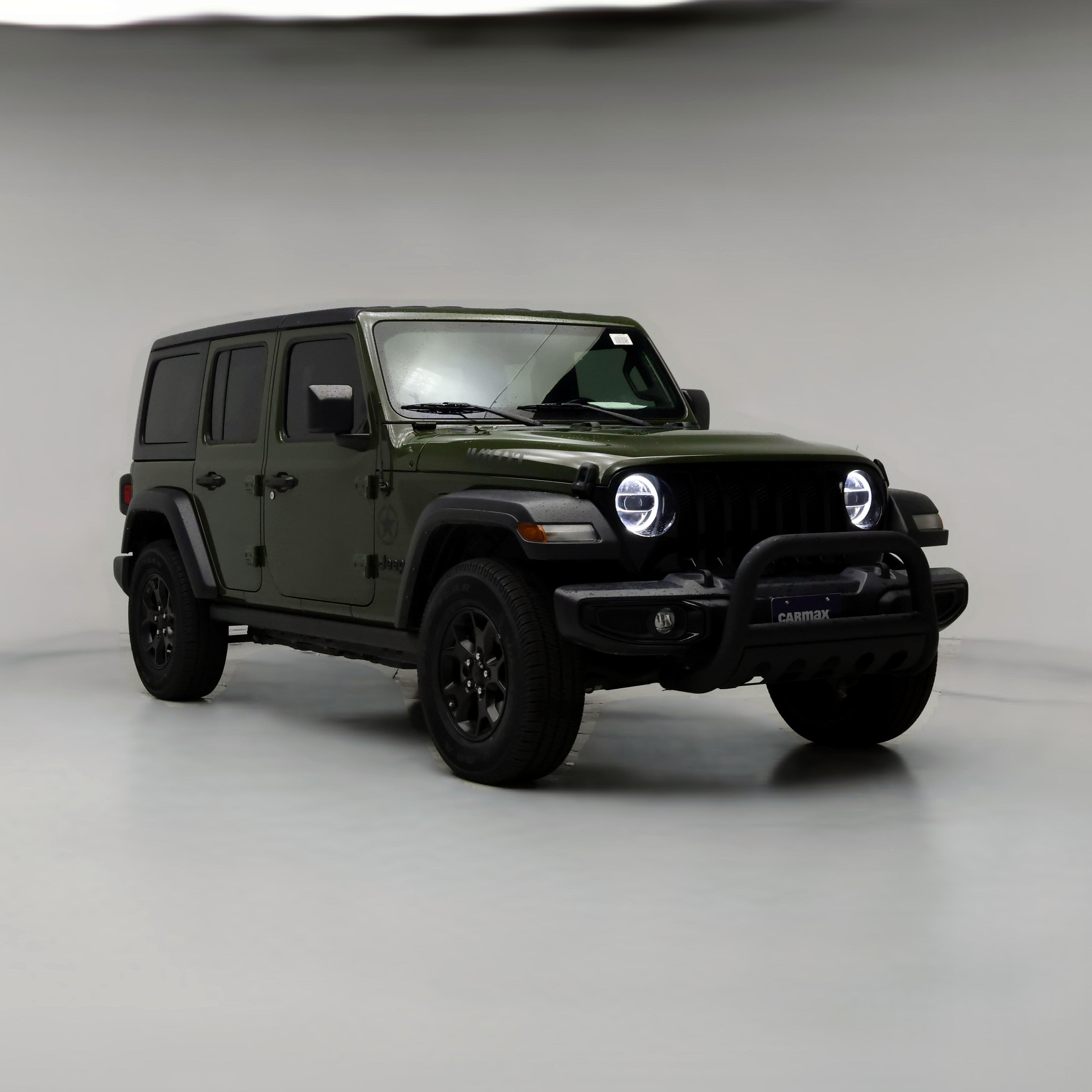 Green wrangler sales