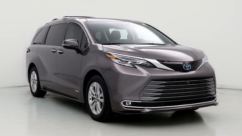 2021 Toyota Sienna Platinum Hero Image