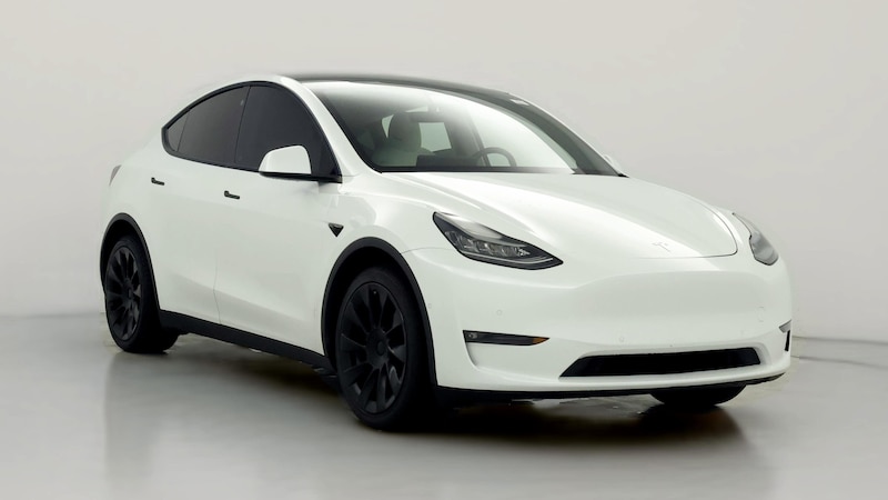 2021 Tesla Model Y Long Range Hero Image