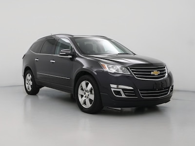 Gray 2015 Chevrolet Traverse LTZ