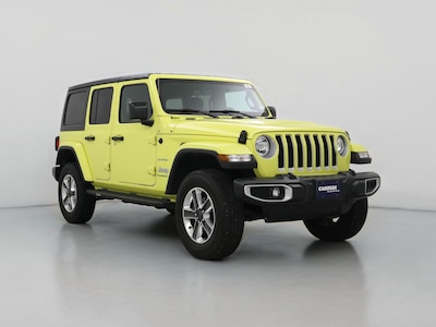 Yellow 2023 Jeep Wrangler Unlimited Sahara