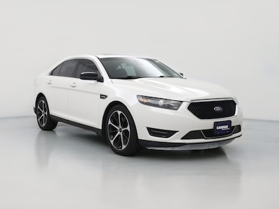 White 2015 Ford Taurus SHO