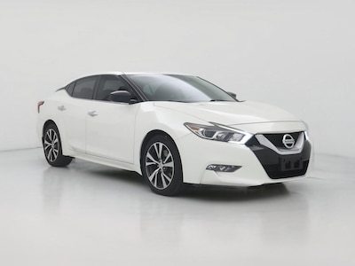 White 2016 Nissan Maxima S