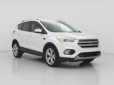 White 2017 Ford Escape Titanium