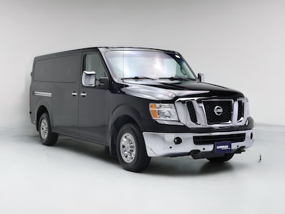 Black 2015 Nissan NV 3500 SL