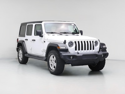 White 2020 Jeep Wrangler Unlimited Sport S