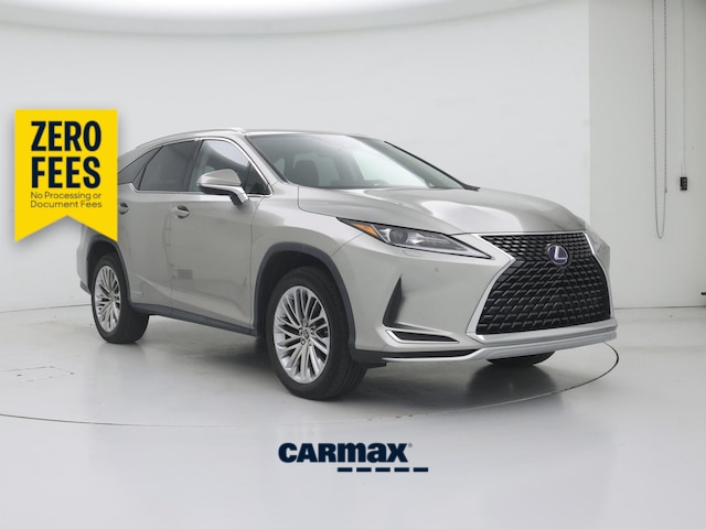 Silver 2021 Lexus RX Hybrid 450hL Luxury AWD SUV / Crossover All-Wheel Drive Automatic