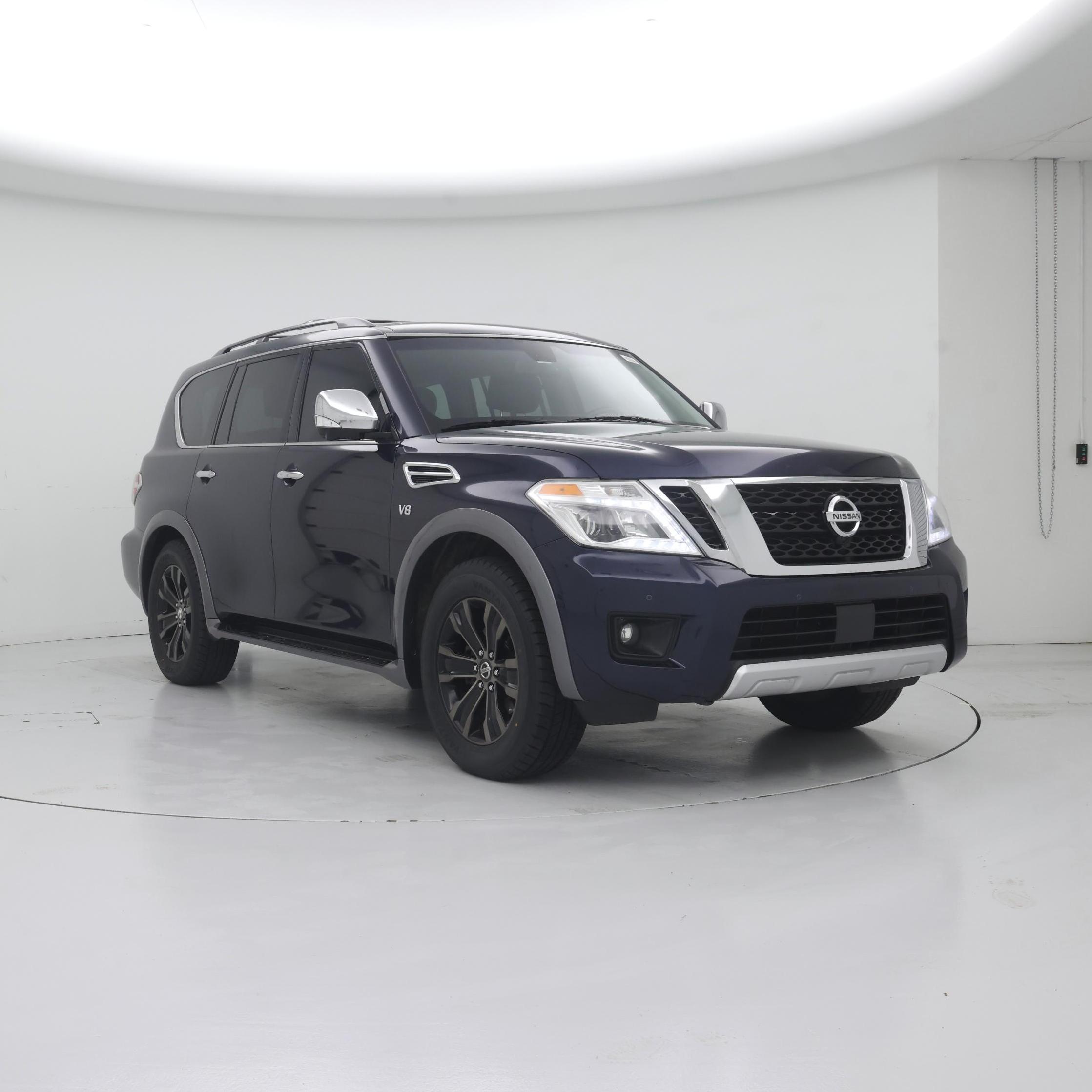 Blue 2017 Nissan Armada SUV / Crossover Four-Wheel Drive Automatic
