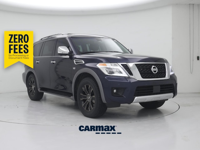 Blue 2017 Nissan Armada SUV / Crossover Four-Wheel Drive Automatic
