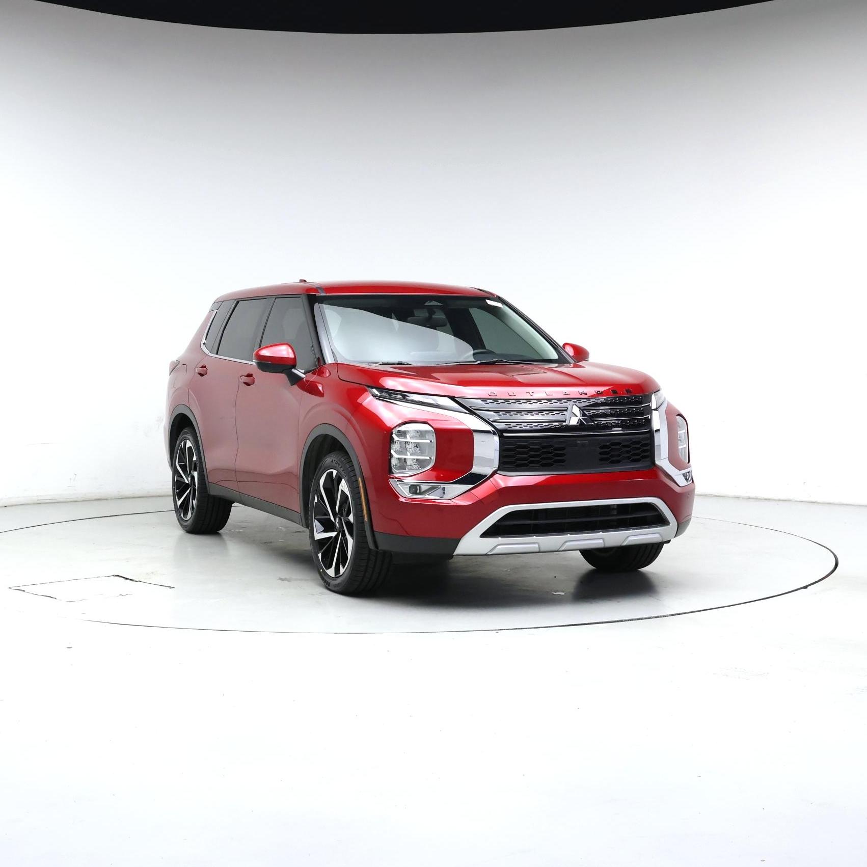 Red 2024 Mitsubishi Outlander SE FWD SUV / Crossover Front-Wheel Drive Automatic