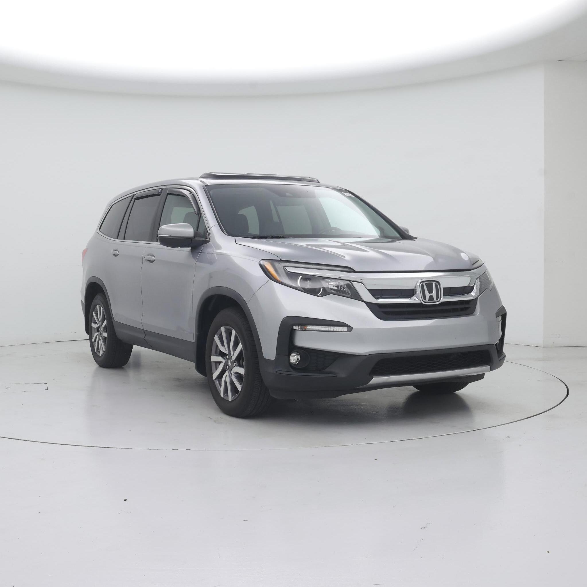 Silver 2020 Honda Pilot SUV / Crossover Front-Wheel Drive Automatic