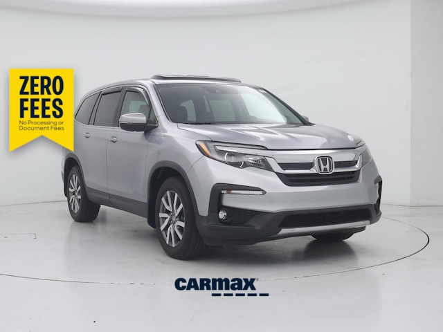 Silver 2020 Honda Pilot SUV / Crossover Front-Wheel Drive Automatic