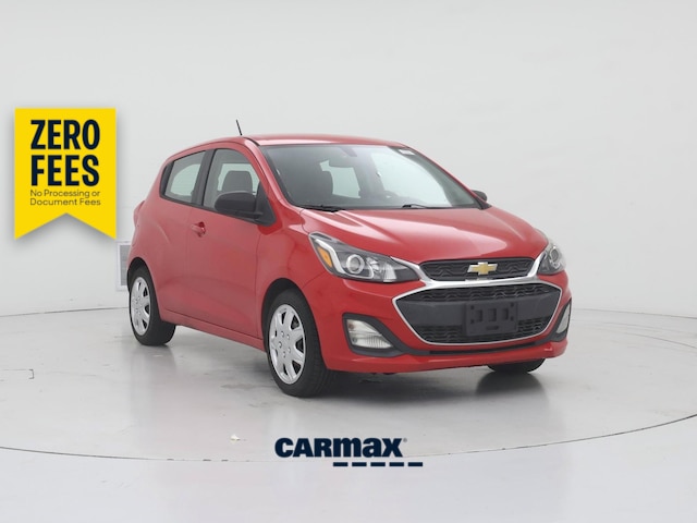 Red 2020 Chevrolet Spark Hatchback Front-Wheel Drive Automatic