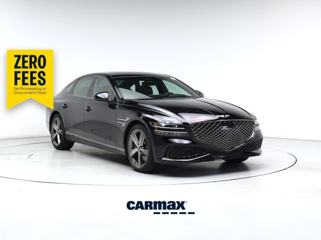 Black 2023 Genesis G80 Sedan All-Wheel Drive Automatic