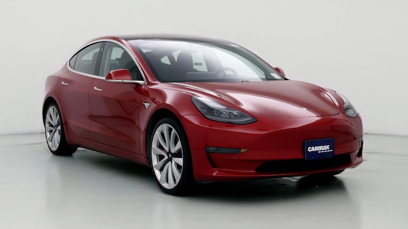 2019 Tesla Model 3 Performance Hero Image