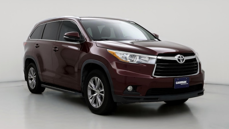 2015 Toyota Highlander XLE Hero Image