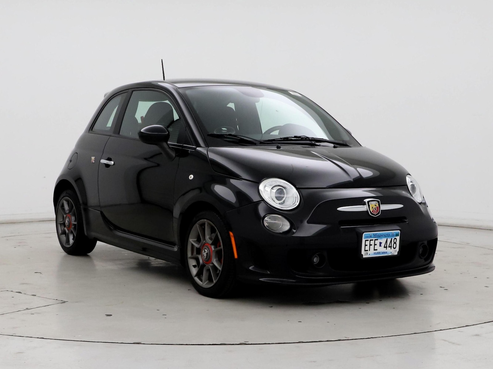 Used 2015 FIAT 500 Abarth with VIN 3C3CFFFH7FT586093 for sale in Brooklyn Park, Minnesota