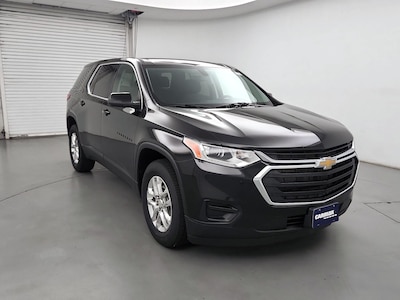 Black 2021 Chevrolet Traverse LS