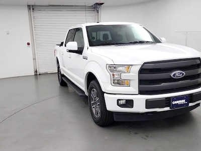 White 2017 Ford F150 Lariat