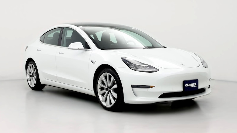 2019 Tesla Model 3 Long Range Hero Image