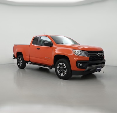 Orange 2021 Chevrolet Colorado Z71