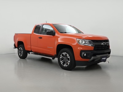 Orange 2021 Chevrolet Colorado Z71