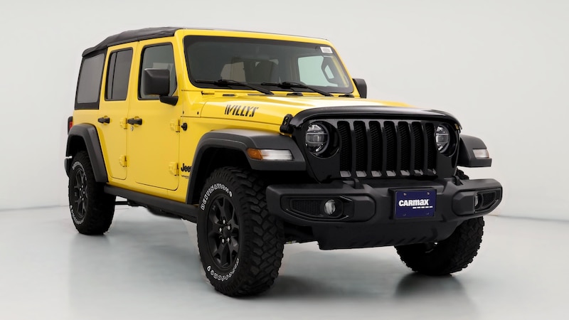 2021 Jeep Wrangler Unlimited Willys Hero Image