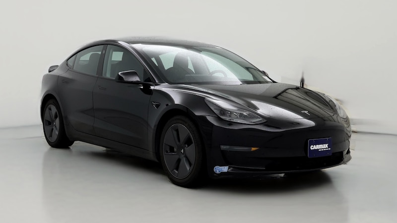 2021 Tesla Model 3 Long Range Hero Image