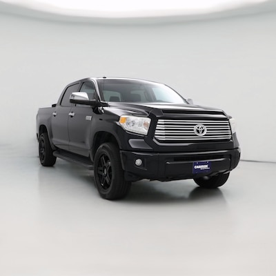 Black 2017 Toyota Tundra Platinum