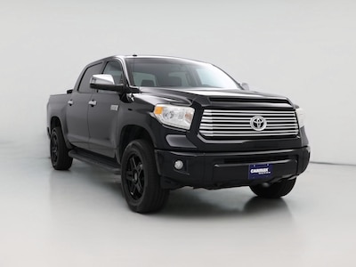 Black 2017 Toyota Tundra Platinum