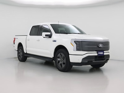 White 2024 Ford F150 Lightning Lariat
