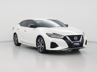 White 2021 Nissan Maxima SV