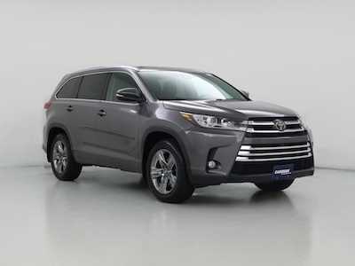 Gray 2017 Toyota Highlander Limited Platinum