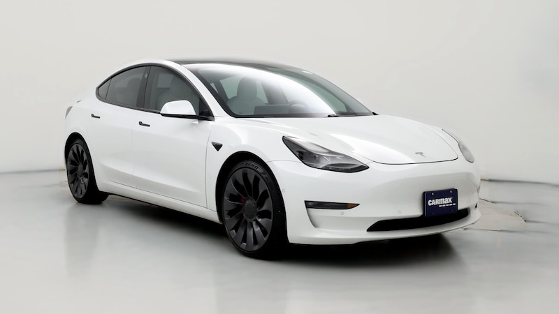 2021 Tesla Model 3 Performance Hero Image