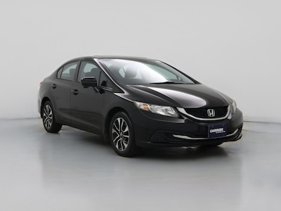 Black 2015 Honda Civic EX