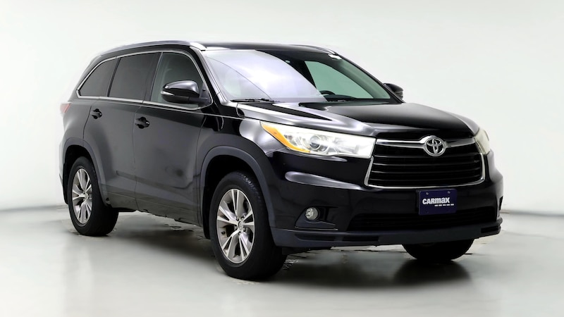 2014 Toyota Highlander XLE Hero Image