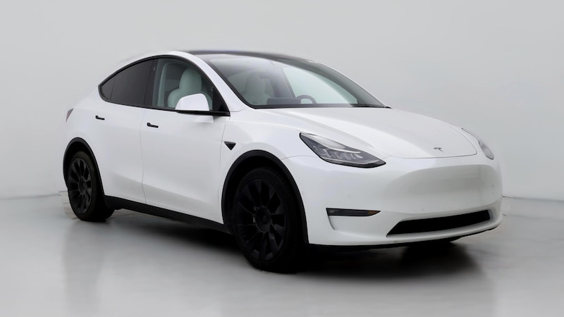 2021 Tesla Model Y Long Range Hero Image