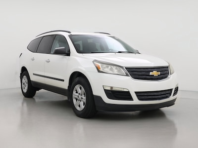 White 2013 Chevrolet Traverse LS