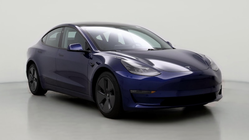 2021 Tesla Model 3 Long Range Hero Image