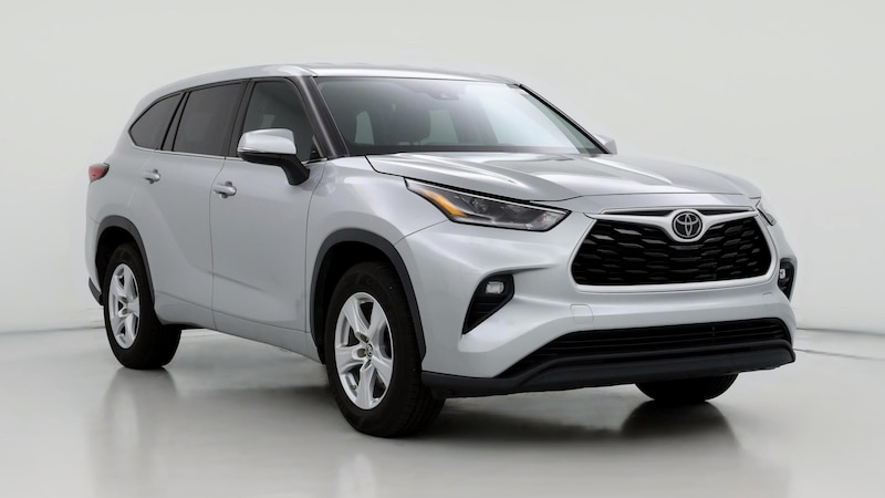 2021 Toyota Highlander LE Hero Image